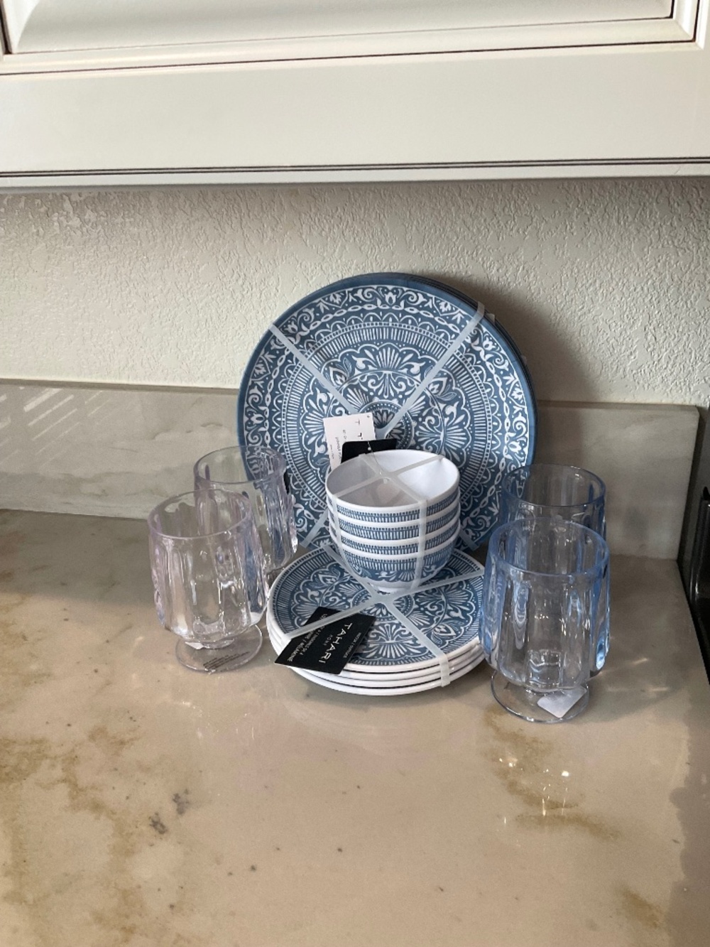 Tahari Melamine Dinnerware